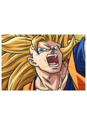Battle of gods goku states (db super) manta polar 100x150 cm dragon ball