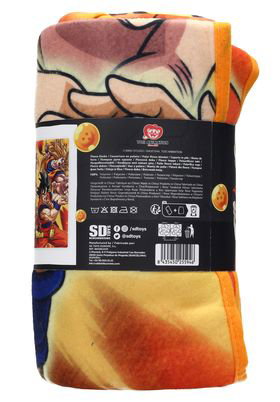 Battle of gods goku states (db super) manta polar 100x150 cm dragon ball