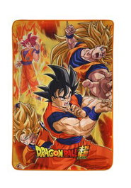 Battle of gods goku states (db super) manta polar 100x150 cm dragon ball