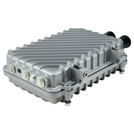 Level One POR-1100 Repetidor PoE para Exteriores, 100m, Plata