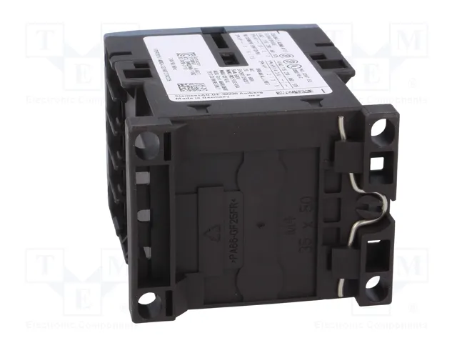 SIEMENS 3RT2015-1AB02 Contactor 3-polar 7A 24VAC