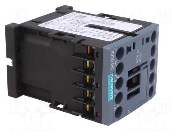 SIEMENS 3RT2015-1AB02 Contactor 3-polar 7A 24VAC