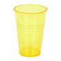 Home Deco Factory Juego De 4 Vasos De Plástico Poliestireno Colección Bain De Soleil Colores Diferentes