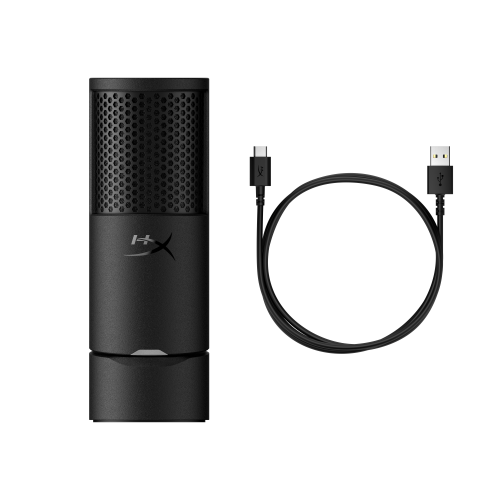 HyperX Solocast 2 BLK Micrófono para videoconsola USB Alámbrico Negro Cable 2m 96kHz HyperX Solocast 2 BLK Micrófono para videoconsola USB Alámbrico Negro Cable 2m 96kHz