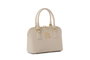 Lucky Bees Brigitte v2 Bolso de Mano Color Crema Cuero de Polivinilo Elegante Versátil para Mujer
