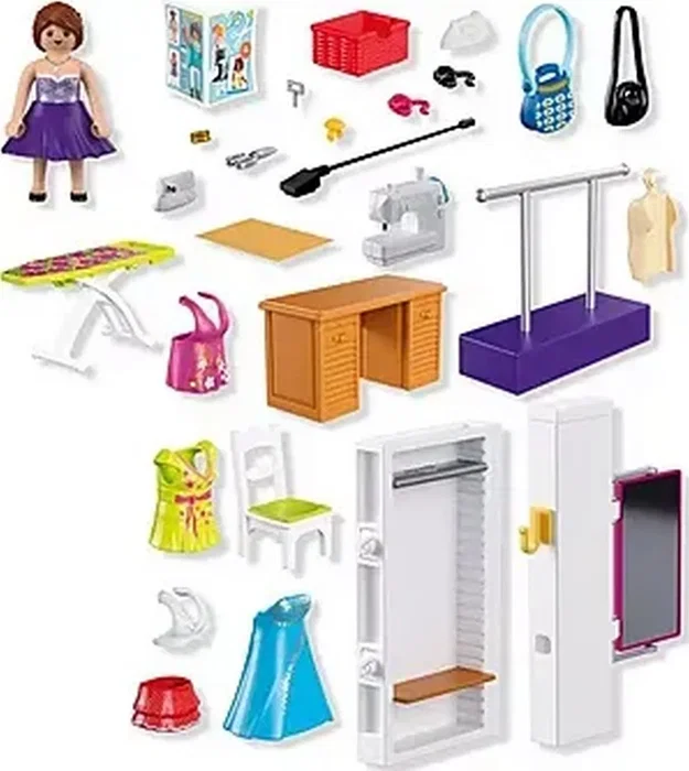 PLAYMOBIL Estudio de diseño de moda My Life Shopping 72082 PLAYMOBIL Estudio de diseño de moda My Life Shopping 72082