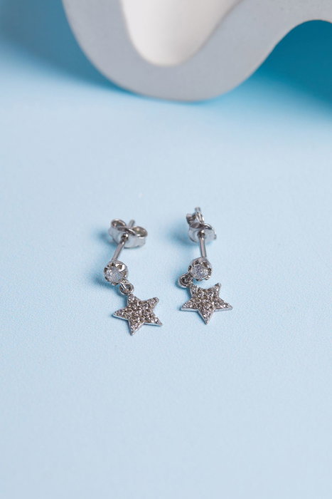 Heliophilia Silver ELKAB92289 Pendientes de Plata Esterlina 925, Color Plateado Heliophilia Silver ELKAB92289 Pendientes de Plata Esterlina 925, Color Plateado
