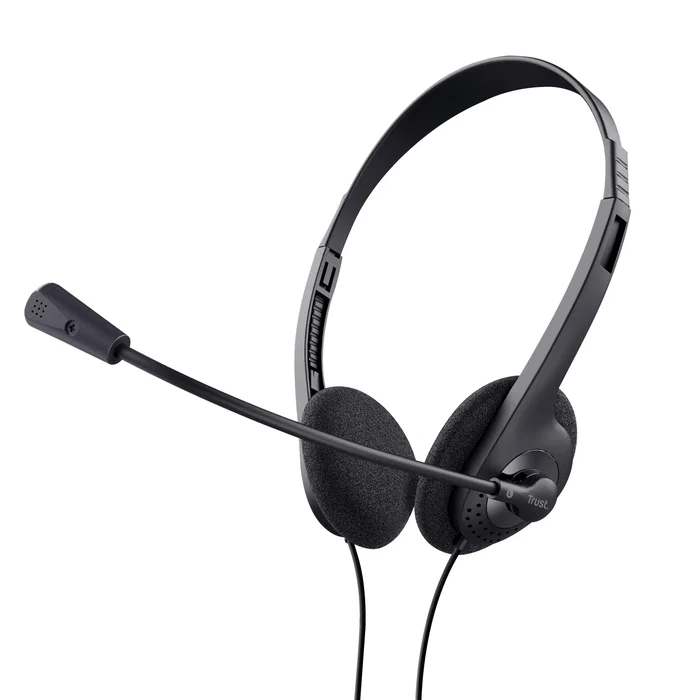 Trust 24659 Auriculares Chat Headset con Micrófono Jack 3,5 Negros Trust 24659 Auriculares Chat Headset con Micrófono Jack 3,5 Negros