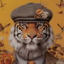 Cuadro Impresión Animales 2/M Cristal 60 X 80 cm (Set de 2)