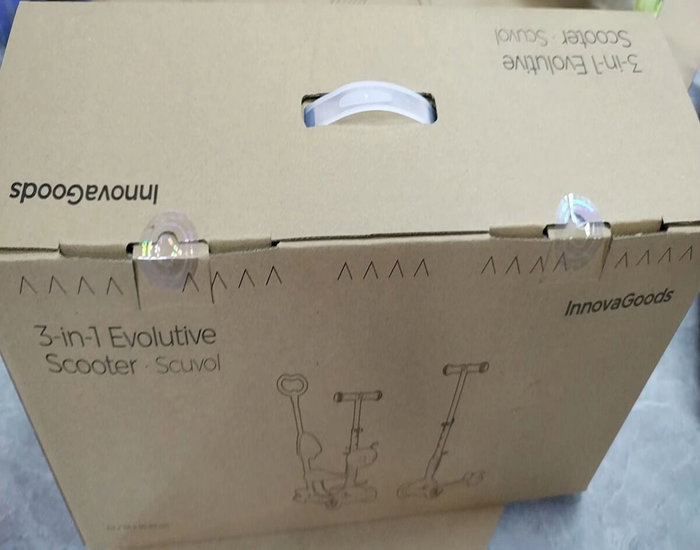 Inde Patinete Para Niños Evolutivo 3 en 1 Scuvol Innov