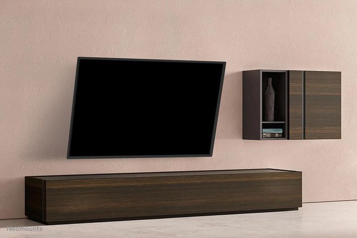 Neomounts WL35-550BL18 Soporte de Pared Inclinable para TV, Pantallas de 43-86", Hasta 60 kg, VESA 100x100-800x400 mm, Negro