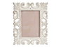 GIFTDECOR Portafoto Calado Madera Blanco 13x18 cm