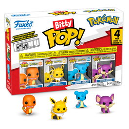 FUNKO Blister 4 Figuras Bitty POP Pokemon Charmander