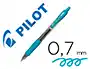 Pilot Boligrafo G-2 Azul Turquesa Tinta Gel Retractil Sujecion de Caucho 0.4mm