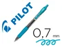 Pilot Boligrafo G-2 Azul Turquesa Tinta Gel Retractil Sujecion de Caucho 0.4mm