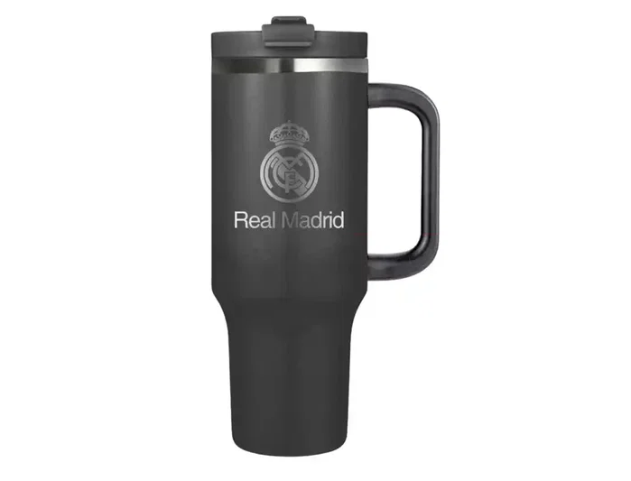 SAFTA Vaso térmico Real Madrid con asa SAFTA Vaso térmico Real Madrid con asa