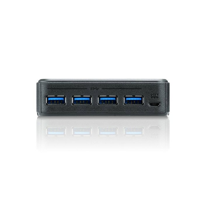 Aten US234 Switch de periféricos USB 3.2 Gen1 de 2 puertos y 4 puertos