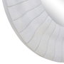 Ixia Espejo de Pared Blanco de Madera 102 x 6 x 102 cm