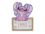 Wondee Lámpara personalizable madera ángel