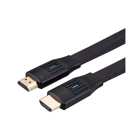 VALUE 11.99.5907 Cable HDMI Plano 2m HDMI 2.1 8K UHD Negro 3D ARC