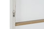 DKD Home Decor Cuadro Lienzo Pintado a Mano Dorado y Blanco 103x4,5x143 cm
