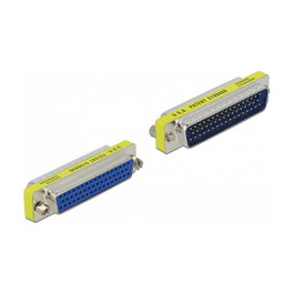 DeLOCK Adaptador D-Sub de 50 pines macho a hembra 65040 Port Saver