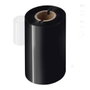 Brother BWS1D300110 Pack de 12 Rollos de Cinta de Transferencia Térmica de Cera Estándar, 110 mm x 300 m, Negro
