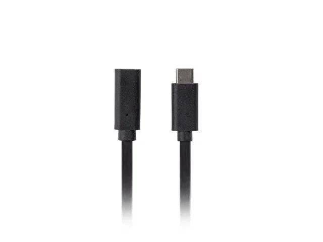 Lanberg Cable de Extensión USB-C 3.2 Gen 1, 0,5 m, Negro Lanberg Cable de Extensión USB-C 3.2 Gen 1, 0,5 m, Negro