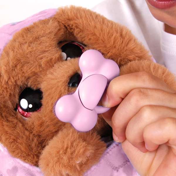 Imc Toys Peluche Baby Paws Cocker Recién Nacido con Sonido y Bolsa Transportable Personalizada 10x19x11 cm +18 meses