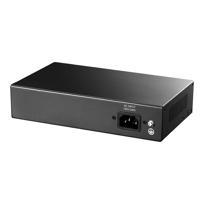 Cudy GS1010PS2 Switch Gigabit Ethernet No Administrado 8 Puertos PoE+ de 30W y 2 SFP, 24 Gbit/s, Montaje en Rack, Negro