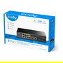 Cudy GS1010PS2 Switch Gigabit Ethernet No Administrado 8 Puertos PoE+ de 30W y 2 SFP, 24 Gbit/s, Montaje en Rack, Negro