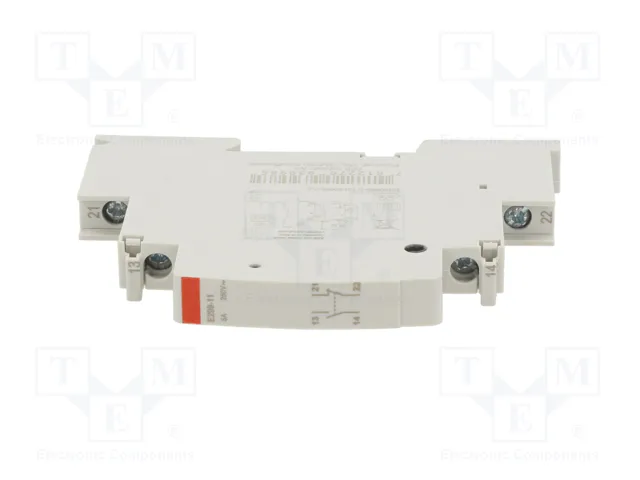 ABB Contactores auxiliares NC + NA 18x58x85mm ABB Contactores auxiliares NC + NA 18x58x85mm