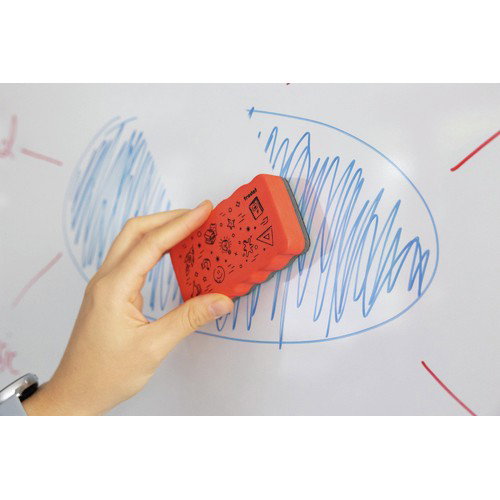 Trodat Stempel 62538 Borrador para pizarra Negro y Rojo Trodat Stempel 62538 Borrador para pizarra Negro y Rojo