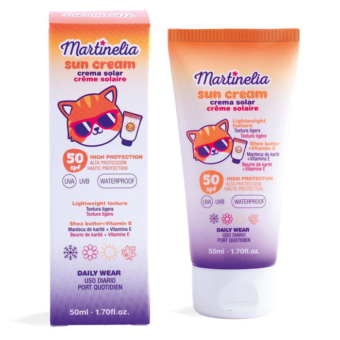 Martinelia SUN CREAM crema solar waterproof SPF50 50 ml para niños Martinelia SUN CREAM crema solar waterproof SPF50 50 ml para niños