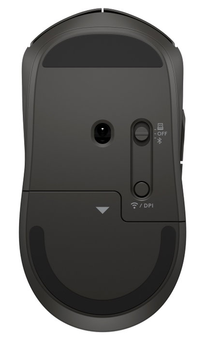 HP 400 Quiet Ratón Inalámbrico Óptico Negro 6000 DPI Bluetooth 2.4 GHz