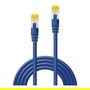 LINDY Cable de Red Cat7 S/FTP RJ-45 1m Azul LSZH, Blindado, 600 MHz, para 10/100/1000Base-T, 47277