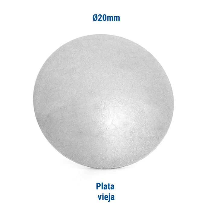 HEICO Tachuela Lisa Hierro Ø20 Acabado Plata Vieja (Set de 100) HEICO Tachuela Lisa Hierro Ø20 Acabado Plata Vieja (Set de 100)