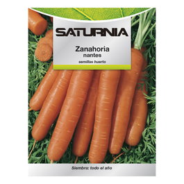 SATURNIA Semillas de Zanahoria Nantes Temprana (7 g)