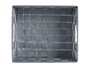 Kipit Cesta Tela Rectangular 23 cm Gris 27 x 23 x 8 cm (Set de 48)
