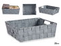 Kipit Cesta Tela Rectangular 23 cm Gris 27 x 23 x 8 cm (Set de 48)