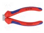 KNIPEX Alicate de punta semiredonda acodado