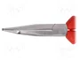 KNIPEX Alicate de punta semiredonda acodado