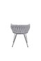 DKD Home Decor Silla de Poliéster Trenzada Beige