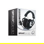 QPAD Auriculares Gaming QH-91 Pro, Diadema Circumaural, 2 Conectores de 3.5mm, Micrófono Extraíble, Negro