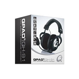 Qpad QH91 PRO GAMING HEADSET 2x3.5mm Negro
