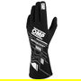 Omp Guantes Deportivos Ignífugos OMPIB0-0777-B01-076-XL Fia 8856-2018 Negro/Blanco Talla XL My2025