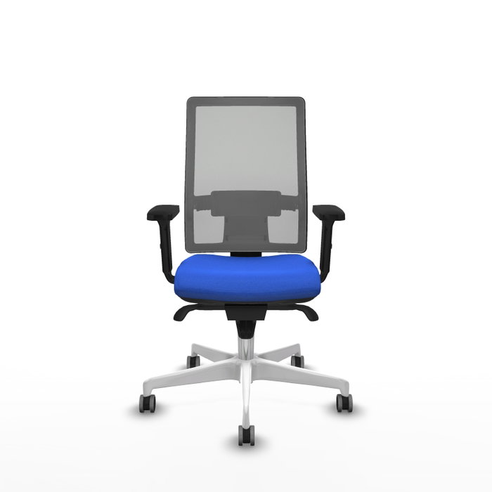 PIQUERAS Y CRESPO Silla de oficina Horna con mecanismo Sincro, Azul y Gris PIQUERAS Y CRESPO Silla de oficina Horna con mecanismo Sincro, Azul y Gris