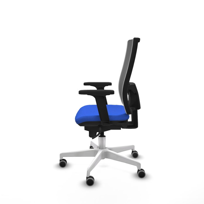 PIQUERAS Y CRESPO Silla de oficina Horna con mecanismo Sincro, Azul y Gris PIQUERAS Y CRESPO Silla de oficina Horna con mecanismo Sincro, Azul y Gris