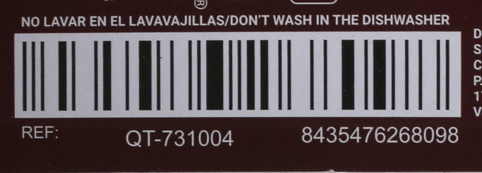 Quttin Cuchillo Chuletero Black Edition 11 cm 23 cm (12 Unidades)