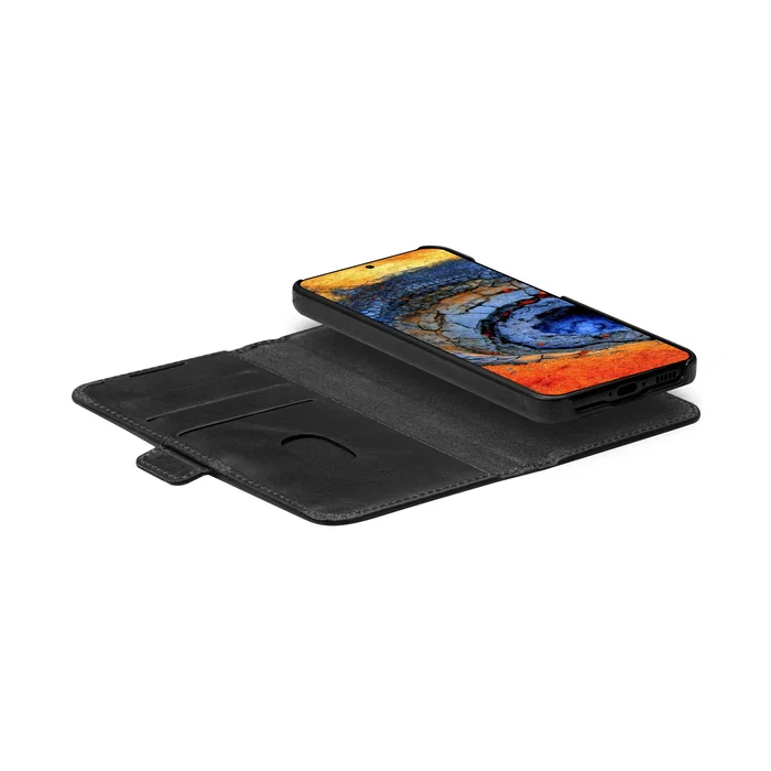 Samsung Funda de Libro en Cuero para Galaxy S25+, 17 cm (6.7"), Negro Samsung Funda de Libro en Cuero para Galaxy S25+, 17 cm (6.7"), Negro